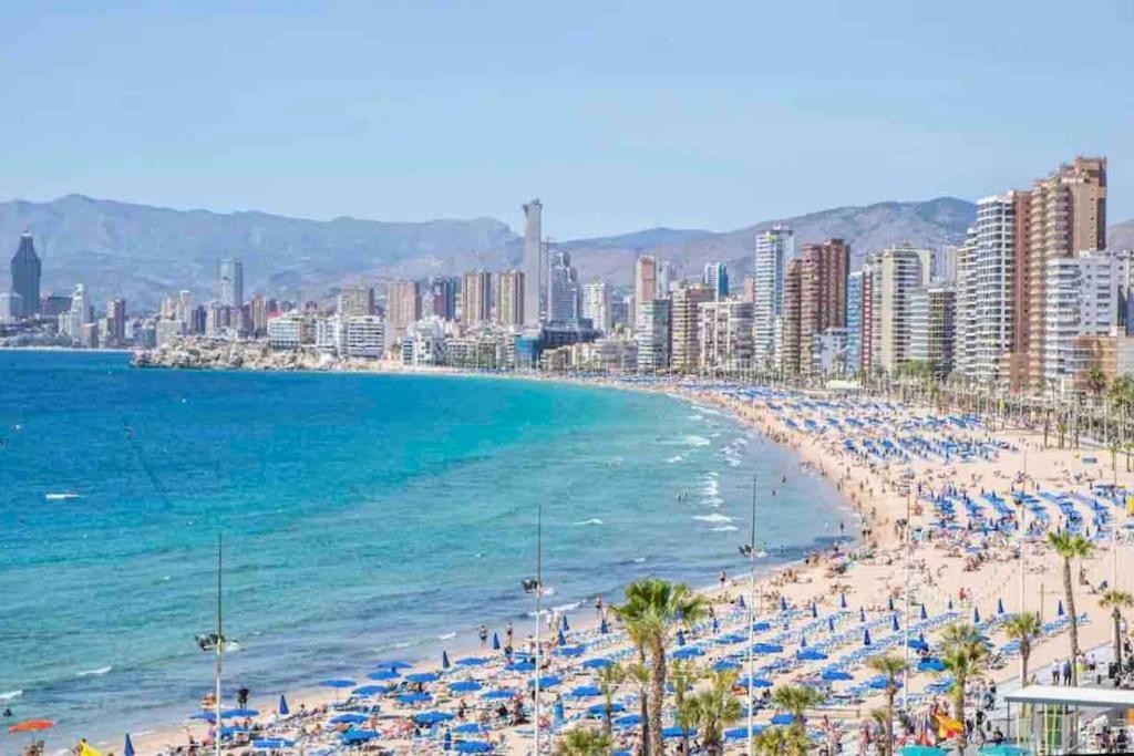 Апартаменты Piso 21 Unico A Pie De Playa En Esquina Бенидорм Экстерьер фото